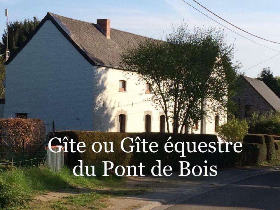 Gite Du Pont De Bois Thuin Экстерьер фото